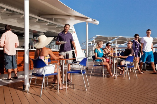 Celebrity Infinity mast bar